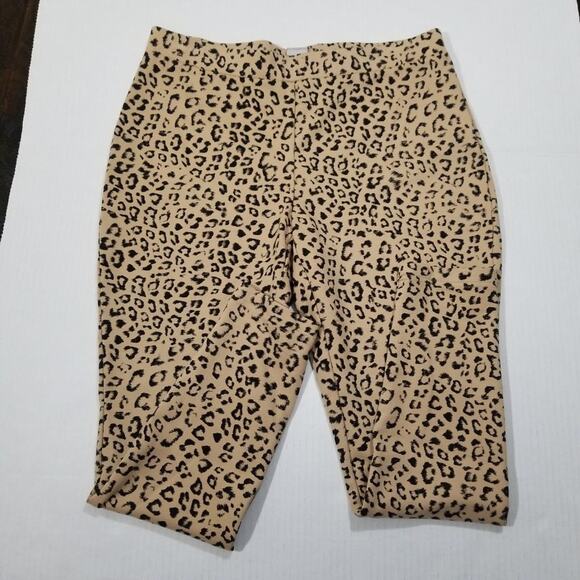 Chicos animal print pants size 1P/8P‎ - Picture 1 of 5